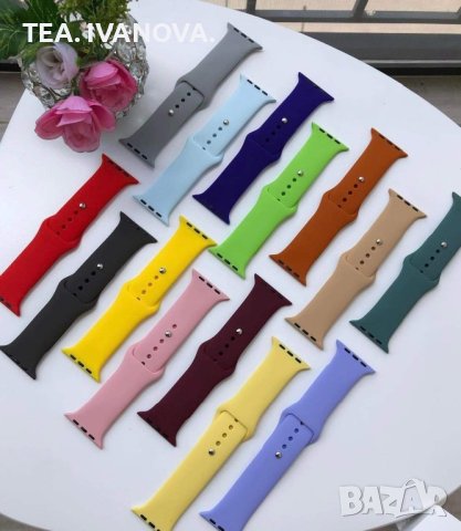 Каишки за Apple iWatch 3,4,5,6,SE, 7 Series - 38,40,41,42,44,45,49мм, снимка 2 - Каишки за часовници - 37544027