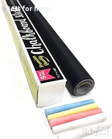 Стикери черна дъска за писане - 3 листа 44,5 х 62 см, снимка 2 - Други - 48357821