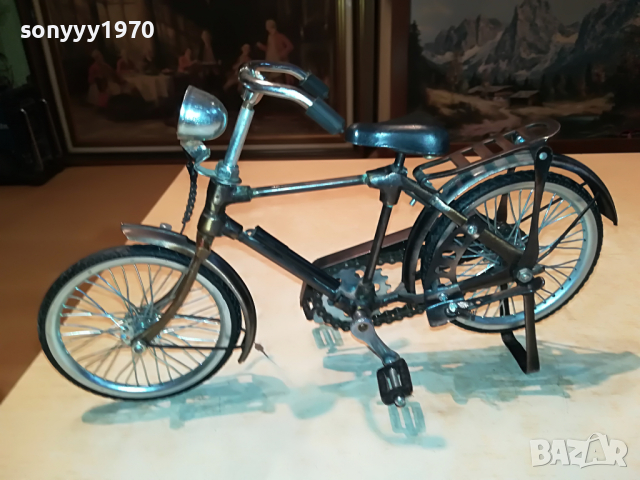 MADE IN INA-SWEDEN МЕТАЛНО КОЛЕЛО 1704222032, снимка 3 - Антикварни и старинни предмети - 36488121