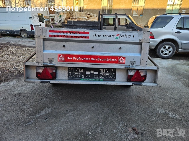 Туристическо ремарке 750кг, снимка 3 - Ремаркета - 53117997