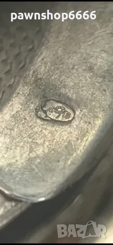 Античен държач за монети от сребро Niello (около 1900 г., снимка 18 - Нумизматика и бонистика - 48717297