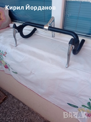 Алуминиево ретро шосейно кормило., снимка 2 - Части за велосипеди - 51594775