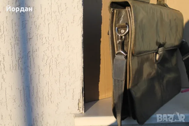 Кожена чанта ''Picard'' маслено зелено, снимка 6 - Други ценни предмети - 48103028