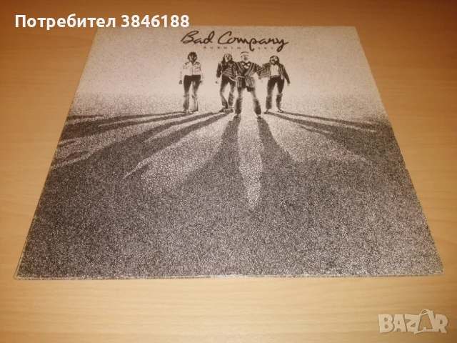 BAD COMPANY - Burnin' Sky Yugoslavia Version LP 1979 Jugoton, снимка 1
