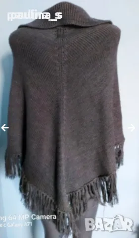 Три броя / Марково пончо с яка и копчета "art. 9", "Yessica" и "by Nora" , снимка 11 - Шалове - 44459185