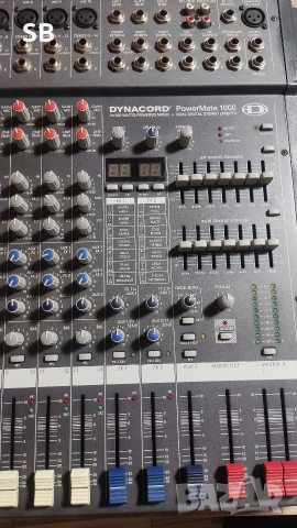 продавам dynacord PM 1000 , снимка 4 - Ресийвъри, усилватели, смесителни пултове - 53505995