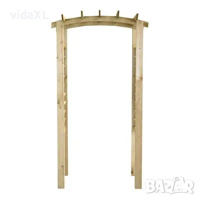 vidaXL Решетъчна арка, 110x60x210 см,(SKU:318560), снимка 3 - Други - 48036283