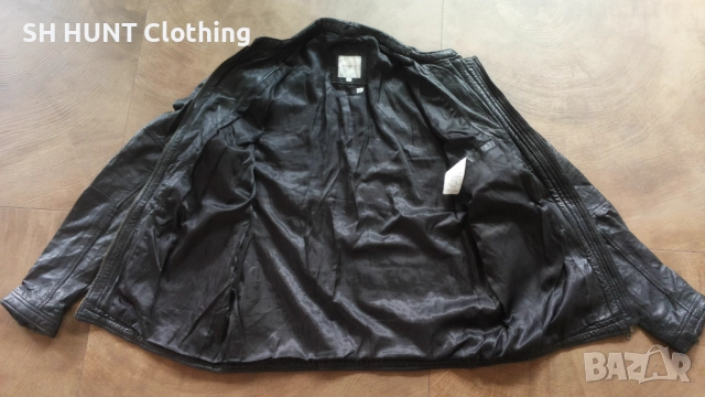 Jack & Jones Lamb Leather Jacker Размер M мъжко яке естествена кожа 4-57, снимка 11 - Якета - 52226773