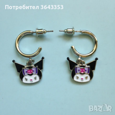 Детски обеци Hello Kitty