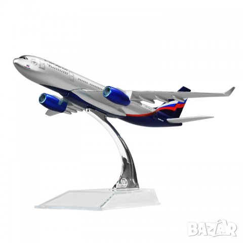 Еърбъс 330 самолет модел макет Аерофлот метален A330 Русия, снимка 2 - Колекции - 28057658