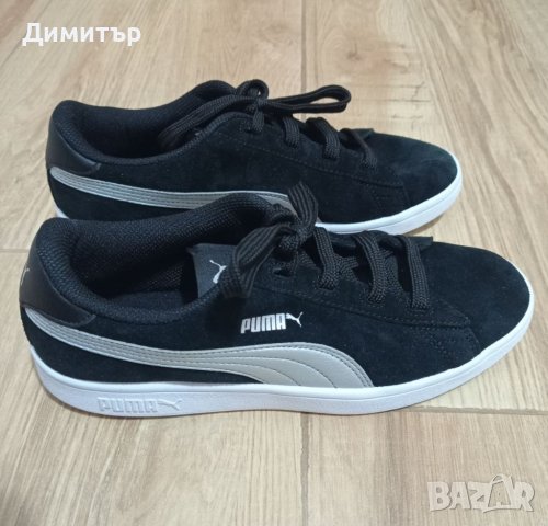 Нови кожени дамски маратонки Puma, снимка 3 - Дамски ежедневни обувки - 40578048