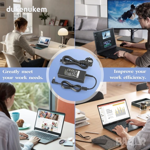 Зарядно за лаптоп за Sony VAIO 90W NATNO – 19.5V 4.7A, снимка 7 - Части за лаптопи - 53353561