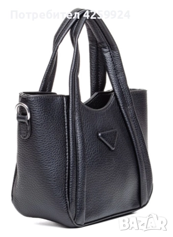 Малка черна дамска чанта, снимка 2 - Чанти - 51649405