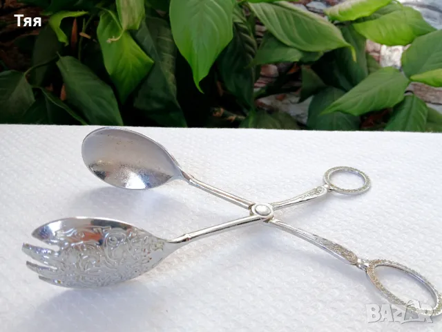 Щипка за сервиране , снимка 2 - Прибори за хранене, готвене и сервиране - 48743774