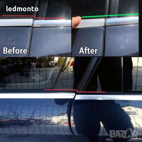 Подложки за Долните Панти на Вратите за VW Touareg 7L Възстановяване на Изравняване луфта на Врати, снимка 4 - Части - 49015152