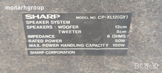 активна колона Sharp  cp-xl12, снимка 5 - Други - 37700543