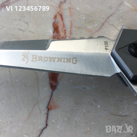 Сгъваем нож /кама/ Browning F130, снимка 5 - Ножове - 36720390
