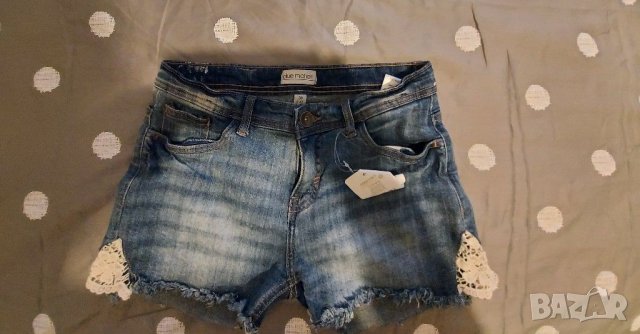  Немски дънкови панталонки 10 лв, снимка 7 - Къси панталони и бермуди - 28913356