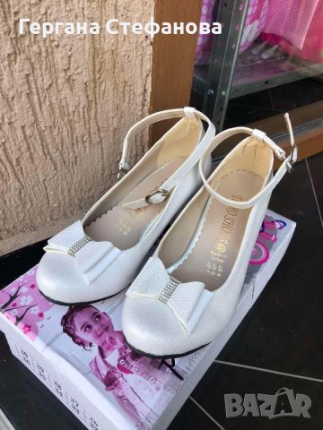 Затворени официални обувки на ток Номера-31,32,33,34,35,36 Цена -35лв, снимка 4 - Детски обувки - 37768322