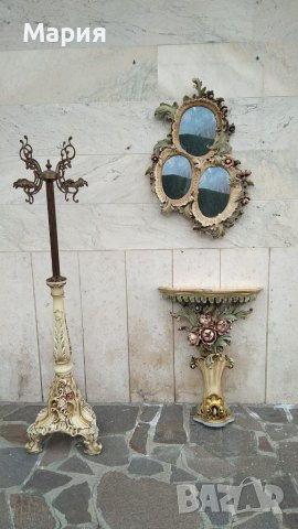 Италианска барокова конзола с огледало Silik 085, снимка 1