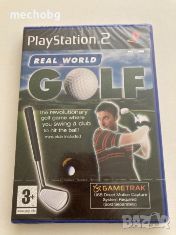 Real World Golf за PS2 - Нова запечатана, снимка 1 - Игри за PlayStation - 37689435