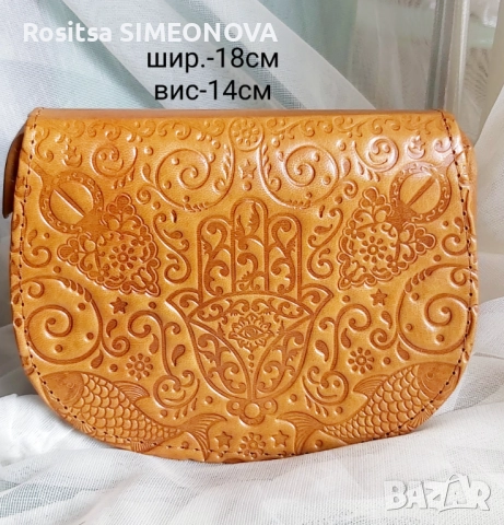 Тунизийски чанти естествена кожа, снимка 14 - Чанти - 52503955
