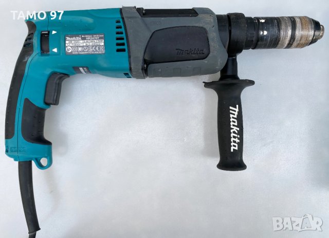Перфоратор Makita HR2470T 780W 2.4J със сменяем патронник!, снимка 3 - Перфоратори - 30541958