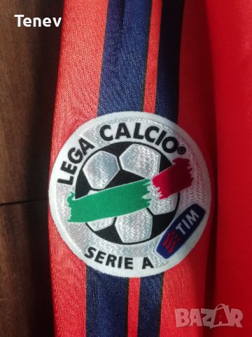 Cagliari Calcio #25 Chimenti Asics оригинална мачова вратарска тениска фланелка Каляри , снимка 6 - Футбол - 43612015