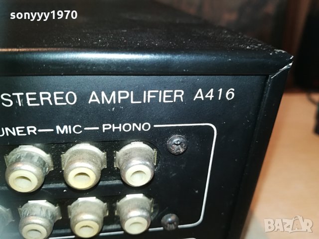 поръчан⭐scott a416 amplifier-made in usa 2704211403⭐, снимка 16 - Ресийвъри, усилватели, смесителни пултове - 32696574