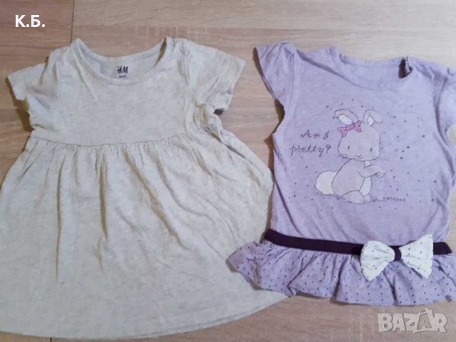 Бебеша рокличка и туника р-р 74/80, снимка 1