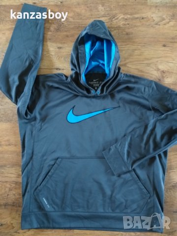 nike therma fit - страхотно мъжко горнище УГОЛЕМЕНО, снимка 4 - Спортни дрехи, екипи - 37891927