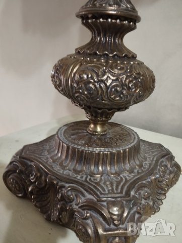 Барокова настолна лампа, снимка 3 - Настолни лампи - 43226808