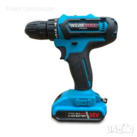 2в1 комплект Ударен Винтоверт и Мини верижен Трион + 4 батерии 36v 8ah, снимка 2 - Други инструменти - 49195278