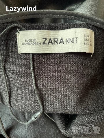 Кожена рокличка ZARA, снимка 2 - Рокли - 40447752