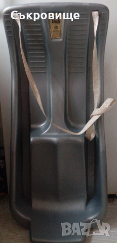 Оригинална ретро пластмасова детска шейна ГДР Mini Bob vintage винтидж, снимка 3 - Зимни спортове - 53555952