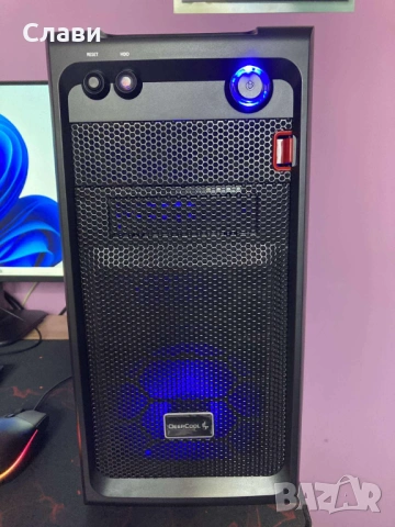 Геймърски компютър AMD 4x3,00Ghz, AMD RADEON RX 550, 16GB RAM, SSD, Windows 11, снимка 6 - Геймърски - 49041549