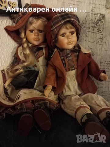порцеланови кукли комплект, снимка 3 - Антикварни и старинни предмети - 52643753