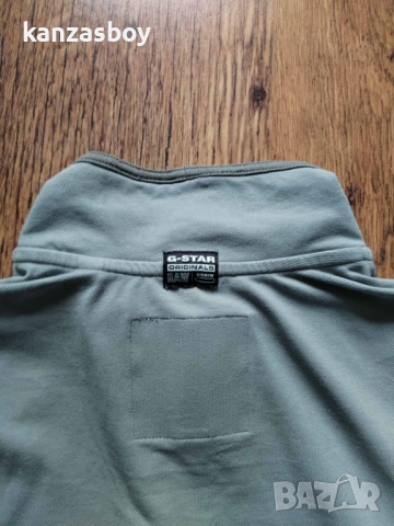 g-star half zip bound tweeter t - страхотна мъжка блуза КАТО НОВА С, снимка 11 - Блузи - 53236457