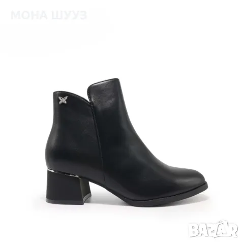 ДАМСКИ БОТИ НА ТОК код 17, снимка 5 - Дамски боти - 47384006