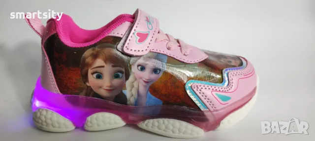 Детски светещи маратонки Елза и Ана., снимка 4 - Детски маратонки - 47375014