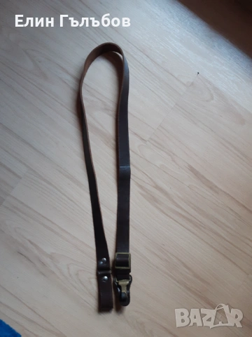 Ремък (портурей) за военен колан, ест.кожа неизползван, снимка 8 - Антикварни и старинни предмети - 53139323