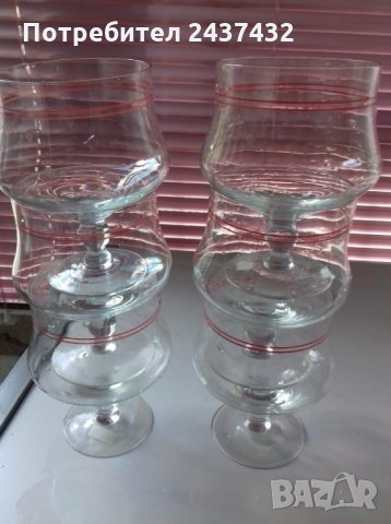 Стъклени чаши, снимка 2 - Чаши - 26923271