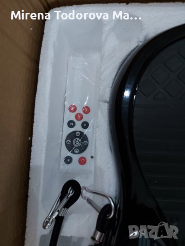 Вибрационна плоча. Фитнес оборудване мощна машина.  Вибрационна плоча, снимка 3 - Фитнес уреди - 37009913