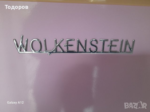 Розов Ретро хладилник с горен фризер Wolkenstein GK212 4RT SP, снимка 3 - Хладилници - 43216389