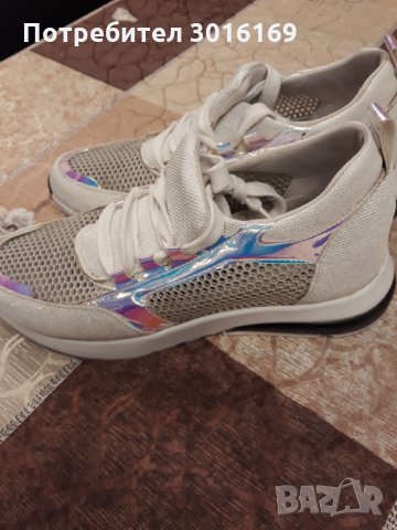 бели маратонки , снимка 3 - Маратонки - 32697286