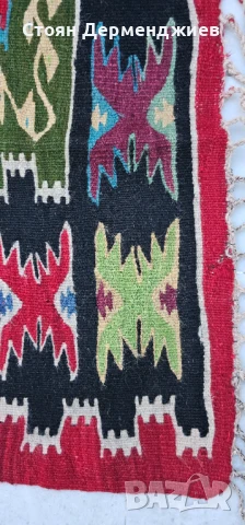 Старинен арменски килим, снимка 7 - Килими - 50567904