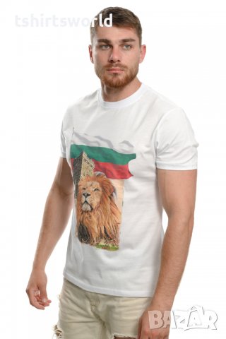 Нова мъжка национална тениска с дигитален печат на България, снимка 6 - Тениски - 37663153