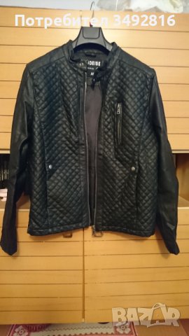 Мъжко яке от еко кожа , снимка 4 - Якета - 38043856