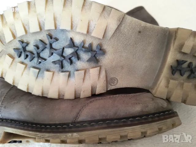 Дамски кожени  боти на комфортно ходило, снимка 6 - Дамски боти - 49300628