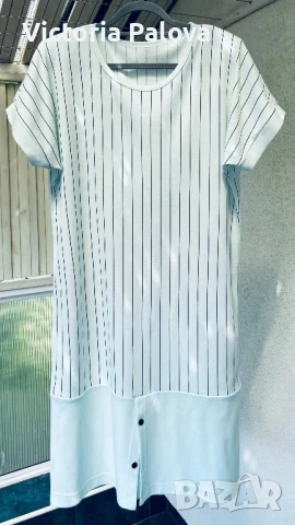  Лятна рокля - тениска, снимка 3 - Рокли - 50574779
